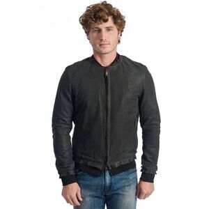 Roberto Pepe Luxury Gray Lambskin Men's Men's Jacket